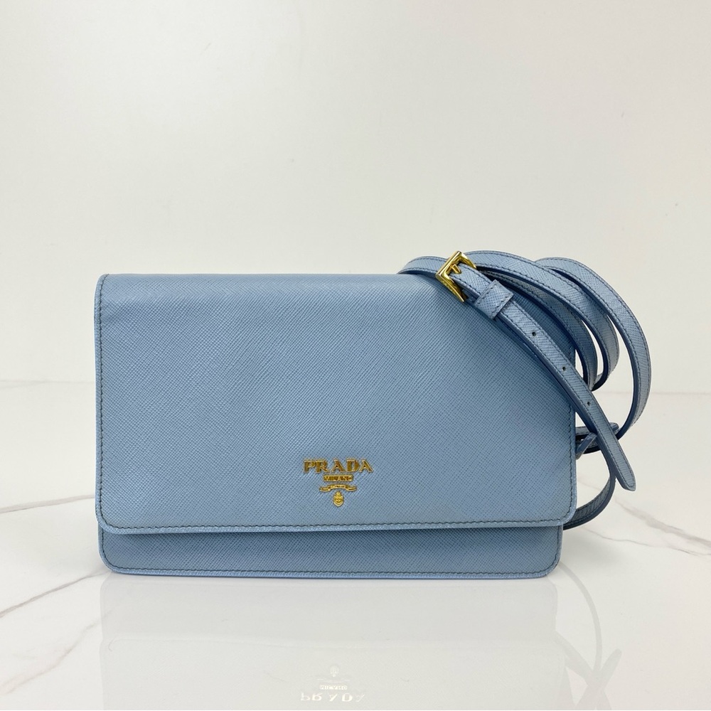 Prada Saffiano Leather Crossbody Bag